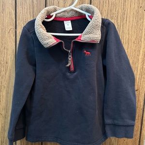Carters quarter zip fleece pullover